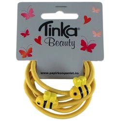 HÅRSTRIKKER GUL M/BIE TINKA BEAUTY