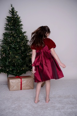 Celine satin kjole