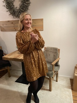 Sequins Mini Dress-PS24