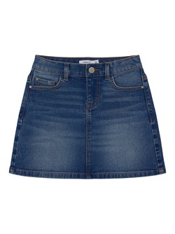 Shape denim skirt 