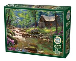 Cobble Hill puslespill 1000 Fishing Cabin