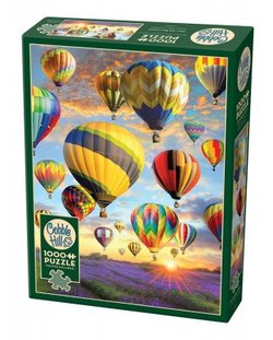 Cobble Hill puslespill 1000 Hot air Balloons