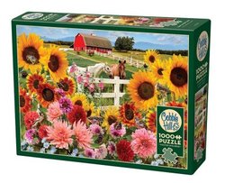 Cobble Hill puslespill 1000 Sunflower Farm