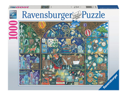 Ravensburger puslespill 1000 Kuriositetskabinett 1000 biter - Ravensburger