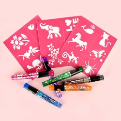 PEN TATTOO DELUXE 10cm 6pcs