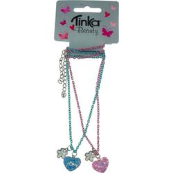 KJEDE BEST FRIENDS 2 HJERTER TINKA BEAUTY
