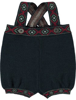 Strikket festdrakt baby