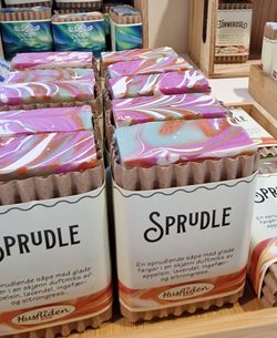 Såpe - Sprudle  ikke relevant - Såpeloftet