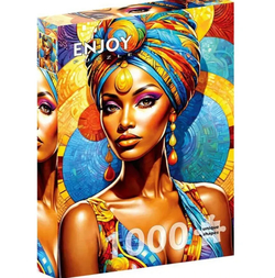 Enjoy puslespill 1000 African Beauty 1000 biter - Enjoy puzzle