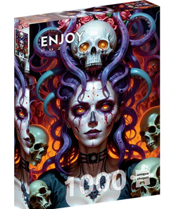 Enjoy puslespill 1000 Dark Witch 1000 biter - Enjoy puzzle