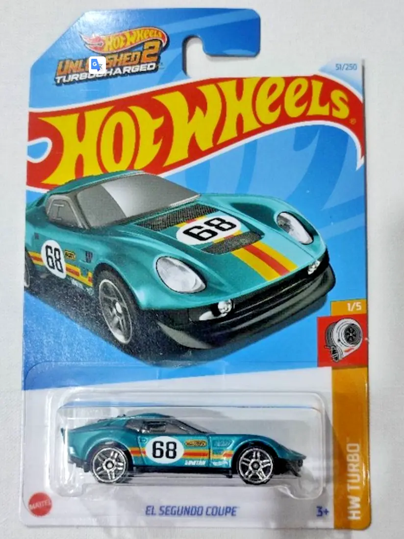 Hot Wheels 1:64 - El Segundo Coupe - HW turbo