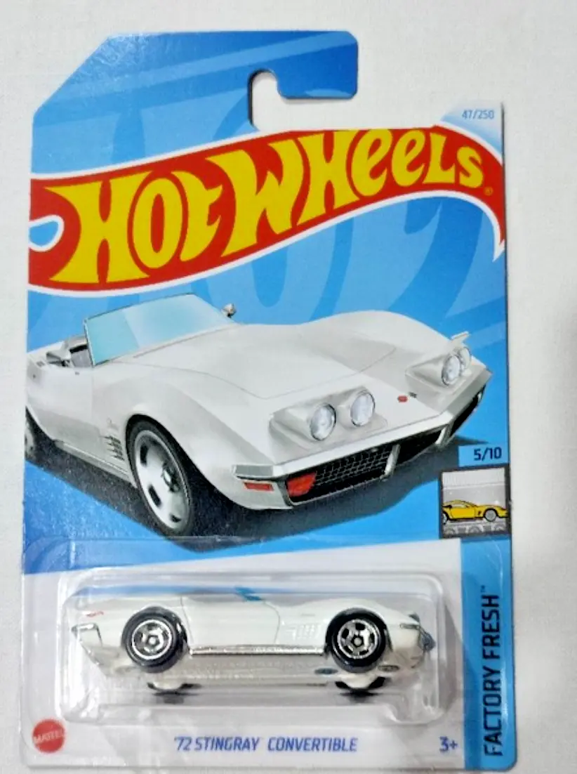 Hot Wheels 1:64 - 72 Stingray Convertible - Factory Fresh
