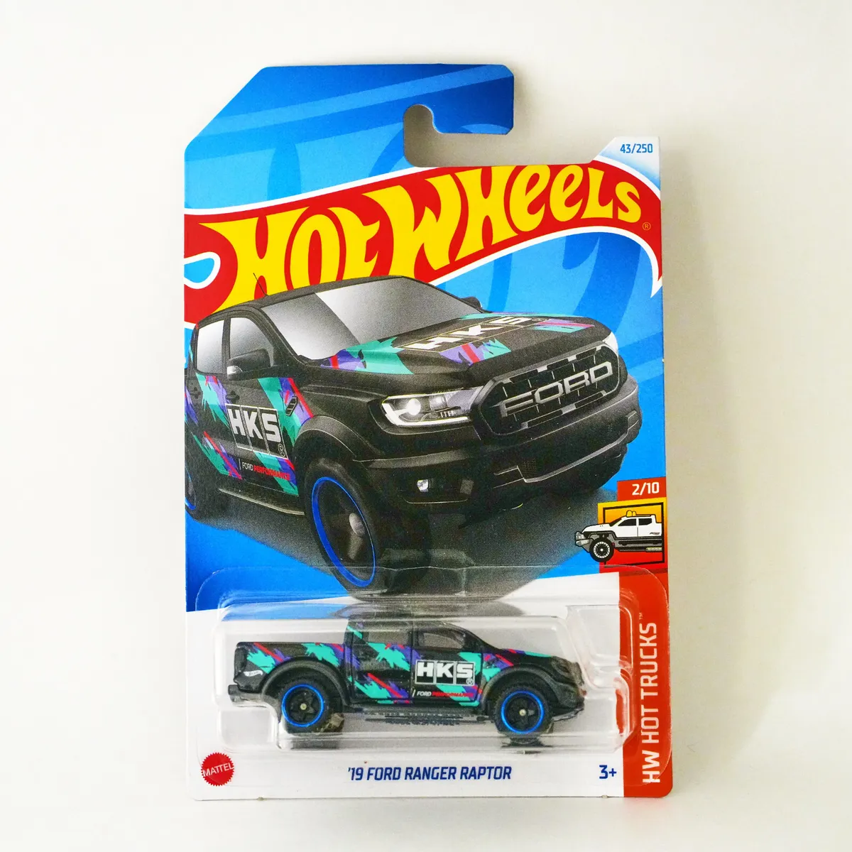 Hot Wheels 1:64 - 19 Ford Ranger Raptor - HW Hot Trucks