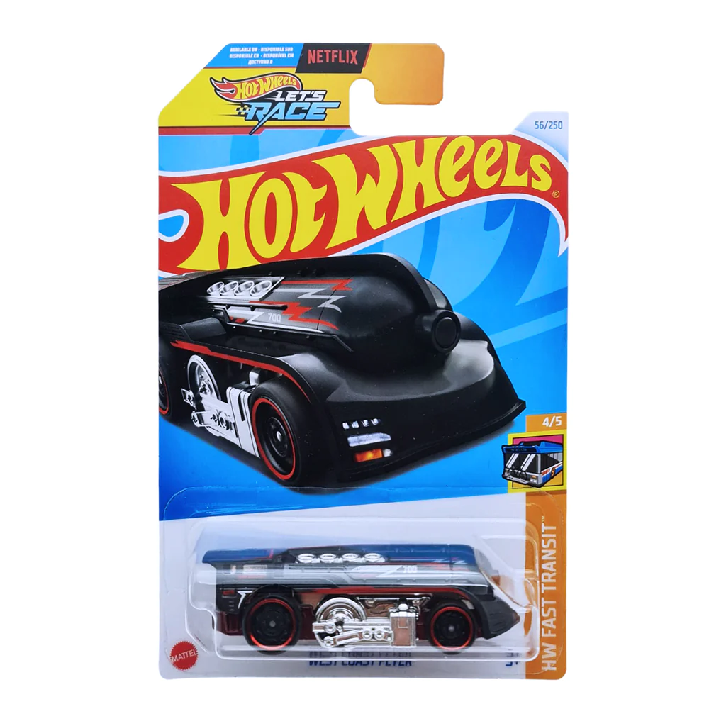Hot Wheels 1:64 - West Coast Flyer - HW Fast Transit