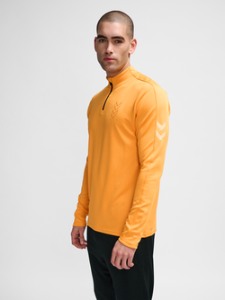 Hummel Active PL Half Zip Blazing Orange - Hummel