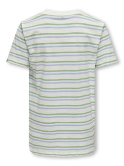 KOBAUGUST S/S STRIPE TEE JRS
