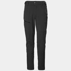HELLY HANSEN W BLAZE SOFTSHELL-BUKSE EBONY (GRÅSVART) - Helly Hansen