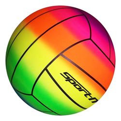 VOLLEYBALL SPORTME 22CM MULTICOLOR Multicolor - Uteleiker