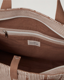 Avenue jacquard weekend bag