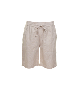 Blue Antonie Cotton/Linen Shorts
