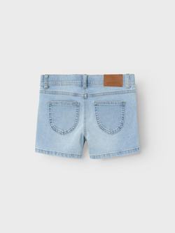 NKFSALLI SLIM DNM SHORTS 9843-IC TB