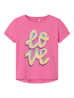 NMFVIX SS TOP Pink power - Name It