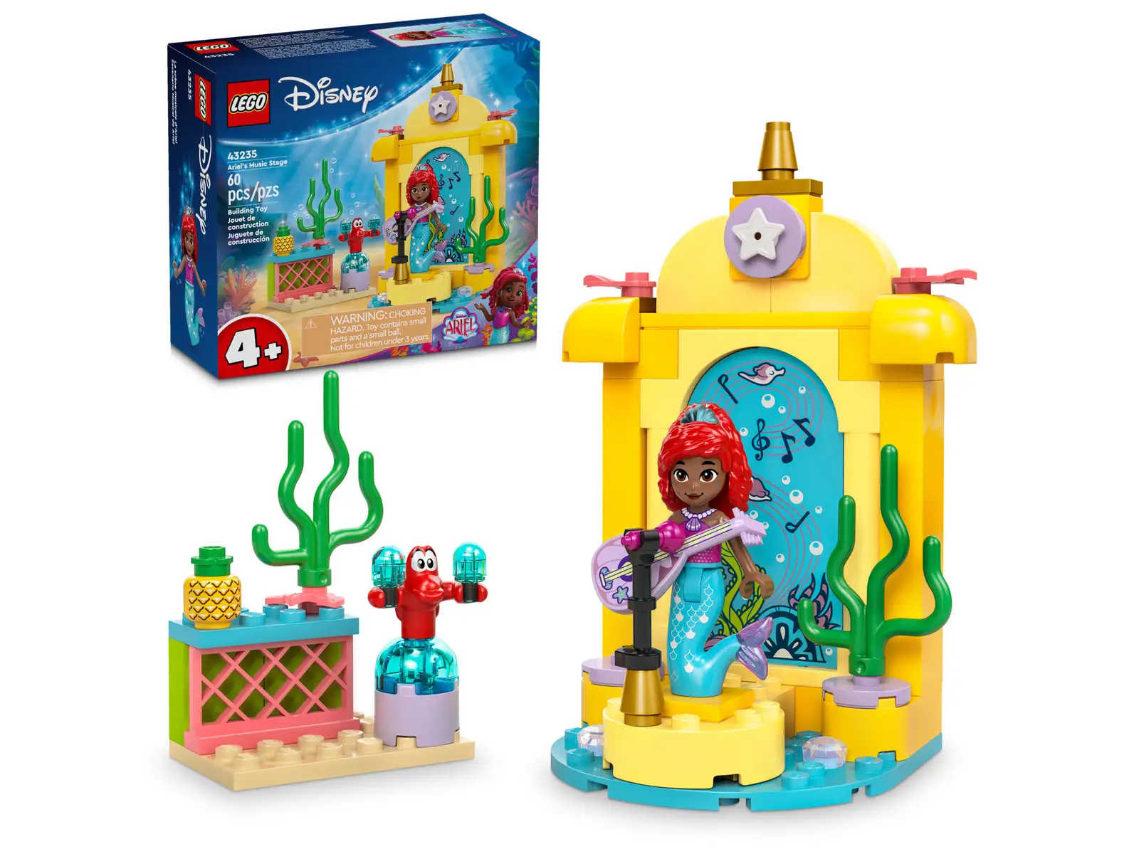 LEGO 43235 Ariels musikkscene