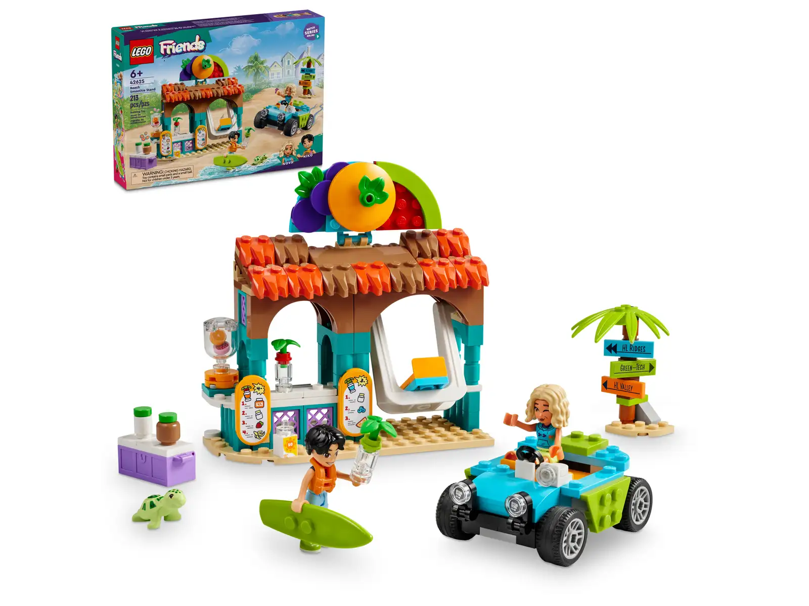 LEGO 42625 Smoothie-bod ved stranden 42625 - Lego friends
