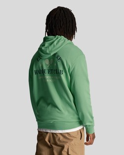 LYLE & SCOTT RACQUET CLUB GRAPHIC HOODIE