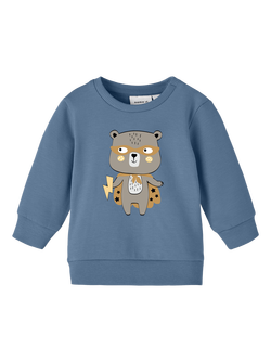 NBMVONNE LS SWEAT BRUSH Coronet Blue - Name It