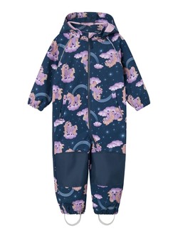 Alfa Softshell dress Marine mønstret - Name It