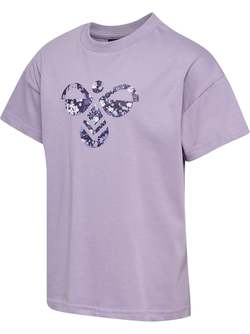 Hummel hmlLIBI T-SHIRT Lavender grey - Hummel