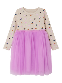 NMFLUCKY LS TULLE DRESS