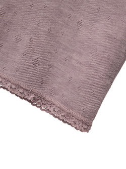 NMFWANG WOOL NEEDLE LS TOP SOLID NOOS