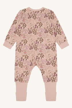 Hust&Claire pysjamas med blomsterprint, bambus ull