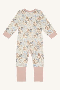 Hust&Claire pysjamas med blomsterprint, bambus ull