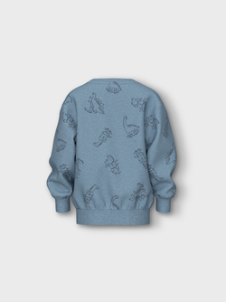 NMMVIMO LS NREG AOP SWEAT BRU