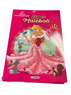 Malebok WD Prinsesse, 48 sider