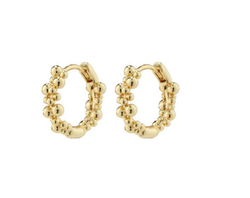 Solidarity Small bubbles hoop earring
