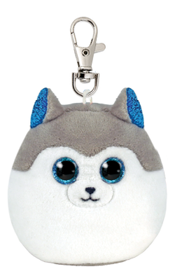 TY SLUSH - SQUSH CLIP HUSKY 7CM