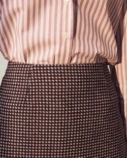 Mavis Wool Blend Skirt