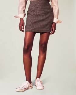 Mavis Wool Blend Skirt