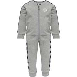 Hummel hmlBILLE tracksuite  Grey melange  - Hummel