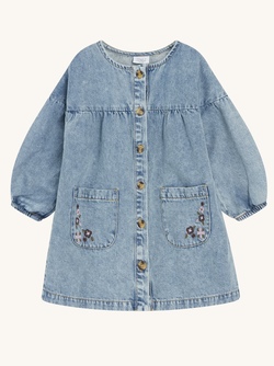 HUST & CLAIRE KARLINE KJOLE Light blue - Hust & Claire