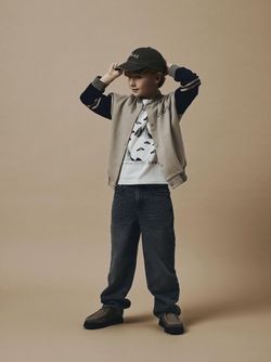 NKMNASSEN LS RLX SWEAT CARD BRU