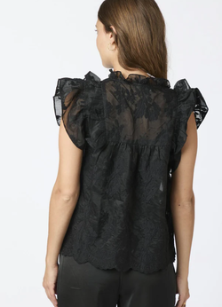 Jayla big embroidery top