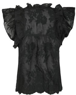 Jayla big embroidery top