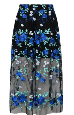 Fuschia skirt