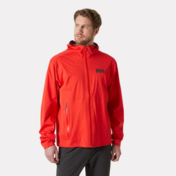 HELLY HANSEN MOMENTUM 3-LAYER STRETCH Alert red - Helly Hansen