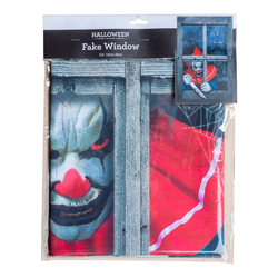 WINDOW DECOR CLOWN